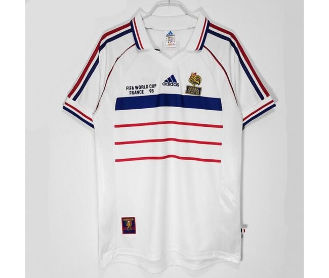 Maillot rétro de la finale à l'extérieur de la France 1998