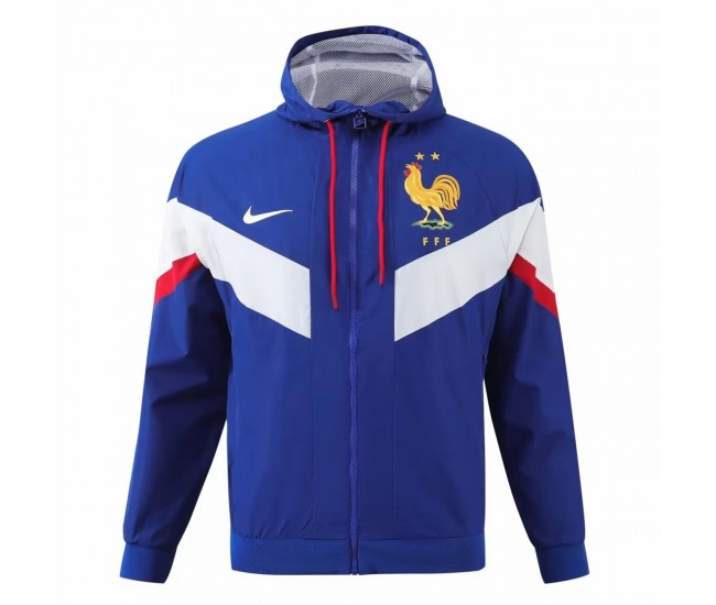 Coupe-vent à capuche pour homme France 24-25