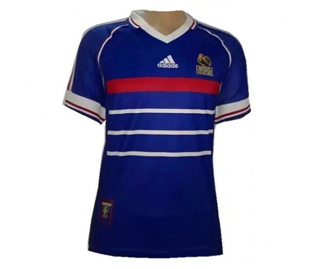 France Maillot Rétro Domicile 1998