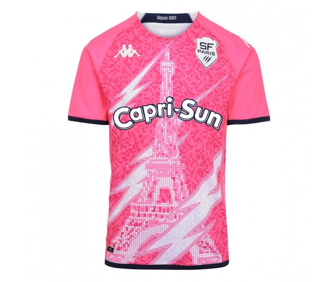 Maillot Rugby Stade Francais Paris Domicile Homme 2022-23