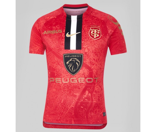 Maillot Stade Toulousain Joueur Champions Cup x Ernest Wallon 2021-22