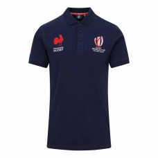 France RWC Polo Rugby Homme Coton Marine 2023